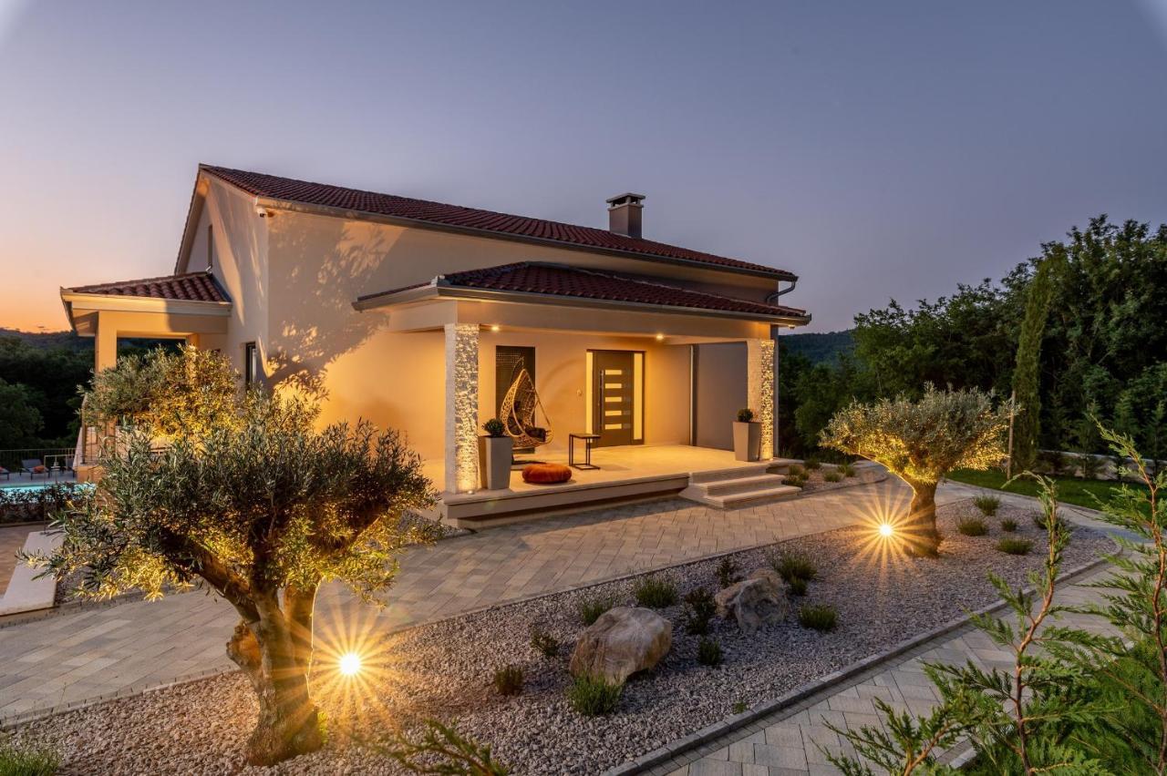 Villa Santa Cruz Potpićan Esterno foto