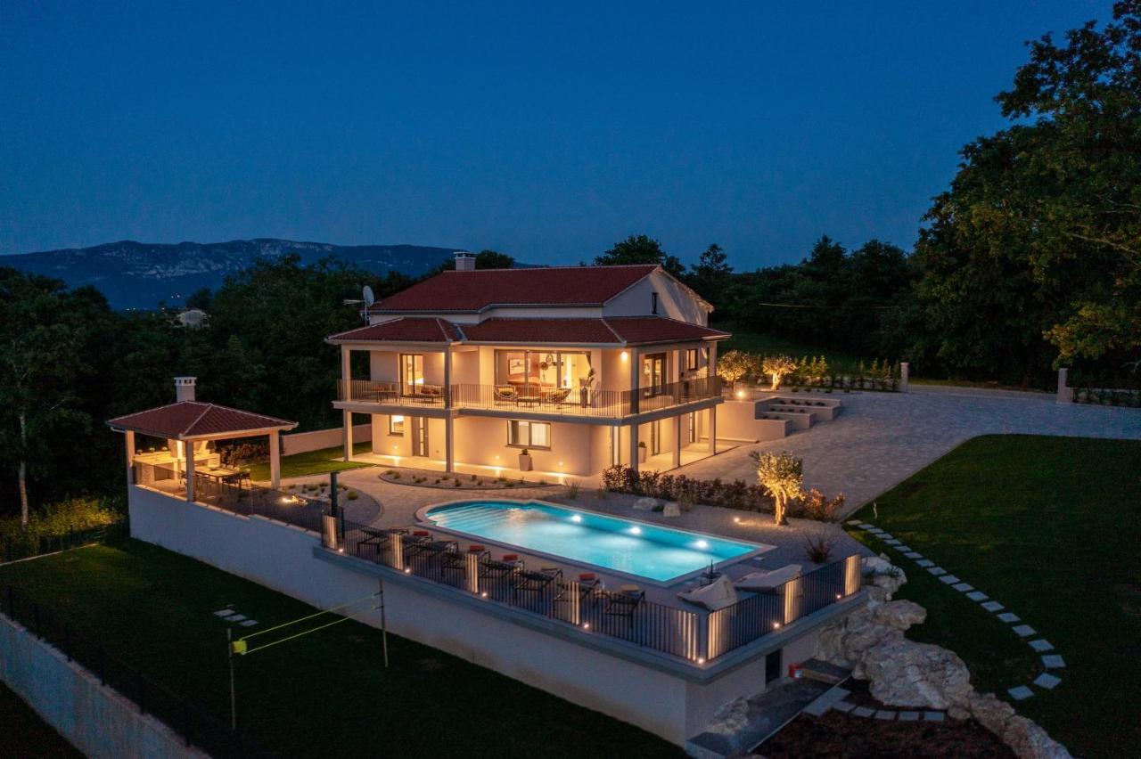 Villa Santa Cruz Potpićan Esterno foto
