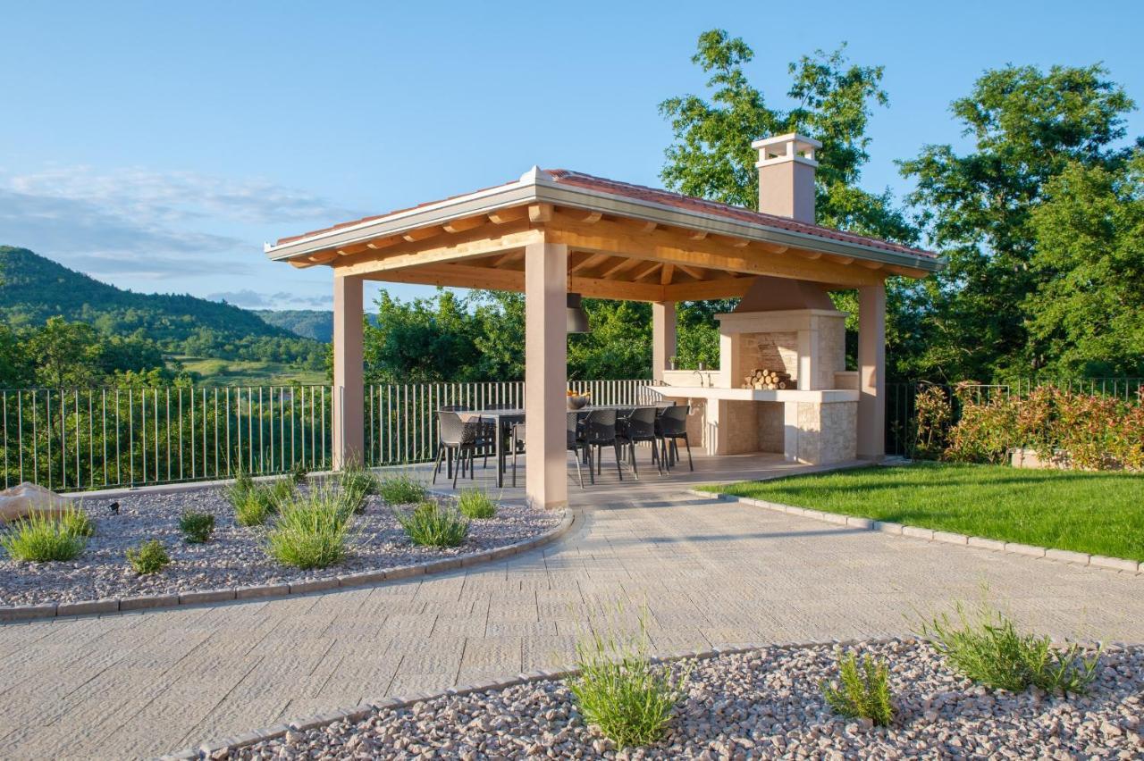 Villa Santa Cruz Potpićan Esterno foto